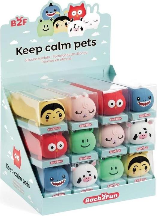 Produktbild Miquelrius Back 2 Fun Display mit 12 flachen Schlamperetui „Keep Calm“