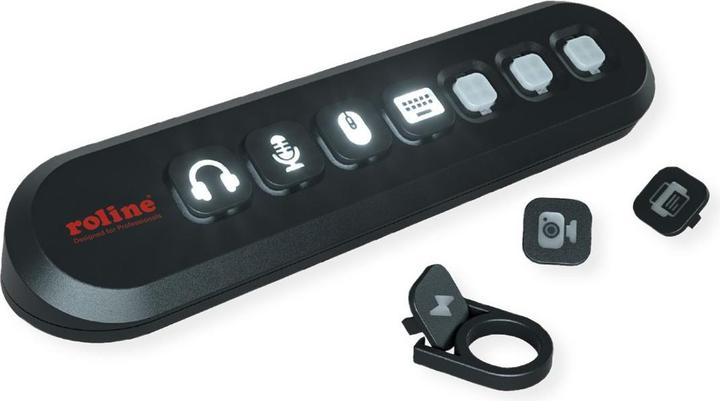 Image du produit Secomp ROLINE USB3.2 Gen1 Hub 7x USB-A austauschbare Tasten (14.02.5063) (USB-A, 7 ports)