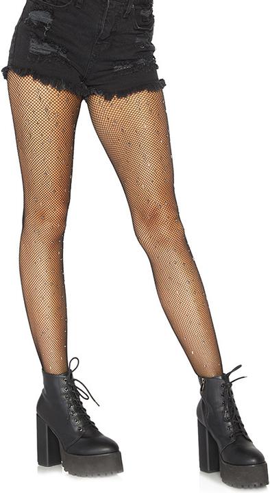 Produktbild Leg Avenue Gun metal stud fishnet tights