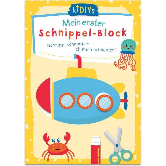 Lingen, Kinderkissen, Erster Schnippel-Block
