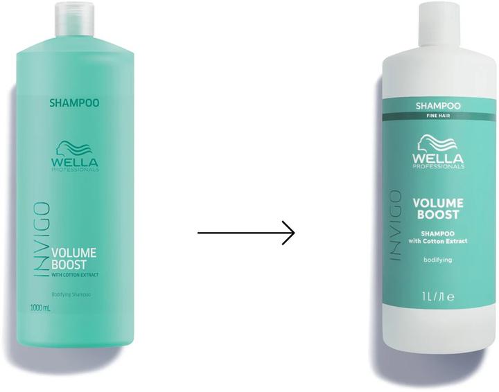 Actual product image Wella Volume Boost (Liquid shampoo, 1000 ml)
