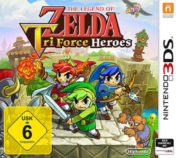 Produktbild Nintendo The Legend of Zelda: Tri Force Heroes (3DS, DE)