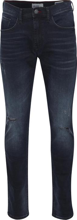 Denim délavé noir