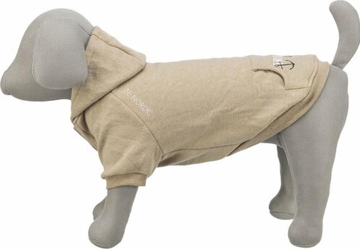 Image du produit Trixie *BE NORDIC Hoodie Flensburg, XS : 30 cm, sable (XS, Pull-over pour chien)
