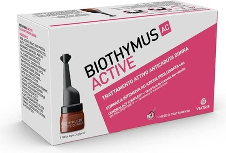 Immagine prodotto Biothymus Trattamento attivo contro la caduta dei capelli per donne 10 fiale (150 ml)