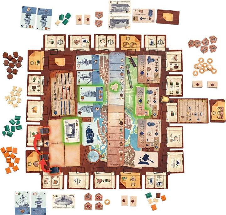 Actual product image Gigamic Les Cités Rivales (f) (French)