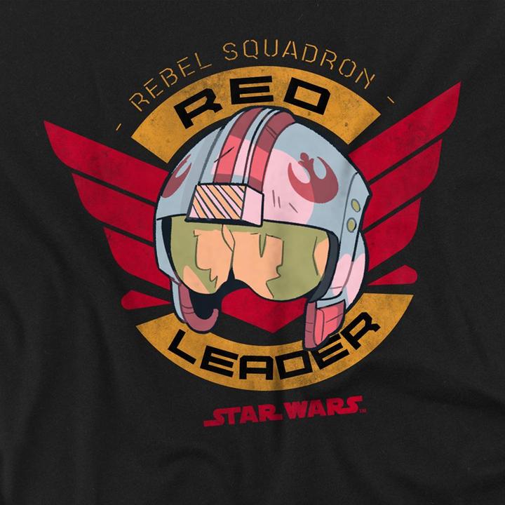 Actual product image Star Wars Unisex Adult Red Leader T-Shirt (M)