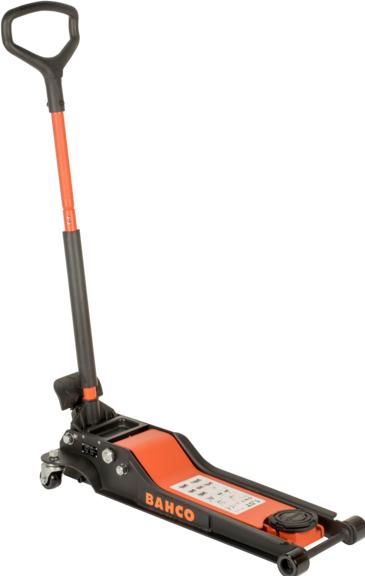 Actual product image Bahco 1.5 t jack with low underride height