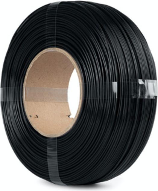 Actual product image The Filament ReFill PETG 1.75mm MIDNIGHT BLACK 1kg (PETG, 1.75 mm, 1000 g, Black)