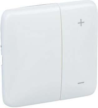 Produktbild Legrand Creo Tast-Dimmer Abdeckung 776786 ultraweiss 400/600W Phasenanschnitt