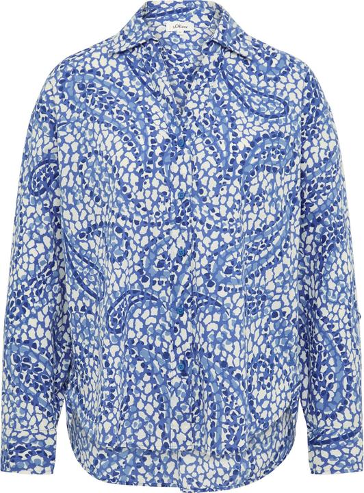 Produktbild S.Oliver Bluse Leichte Hemdbluse im Relaxed Fit mit Turn-up (42)