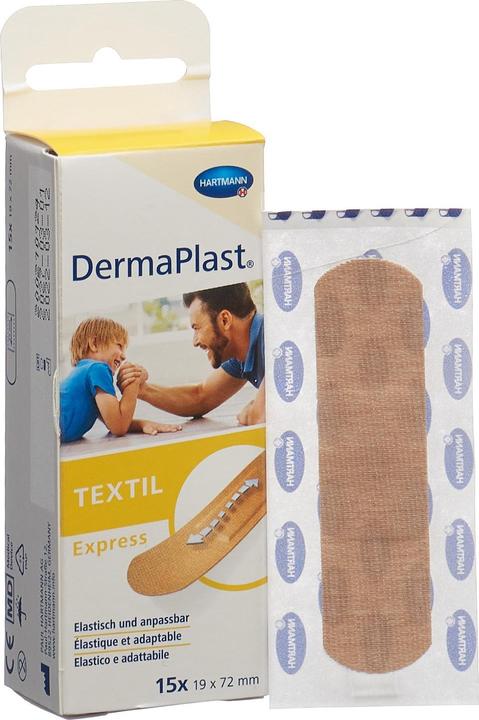 Produktbild DermaPlast Textil Pflaster (15 x)