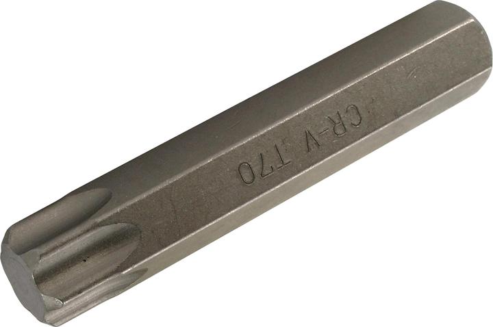 Produktbild BGS Bit Länge 80 mm Antrieb Aussensechskant 14 mm T-Profil (für Torx) T70 (14 mm)