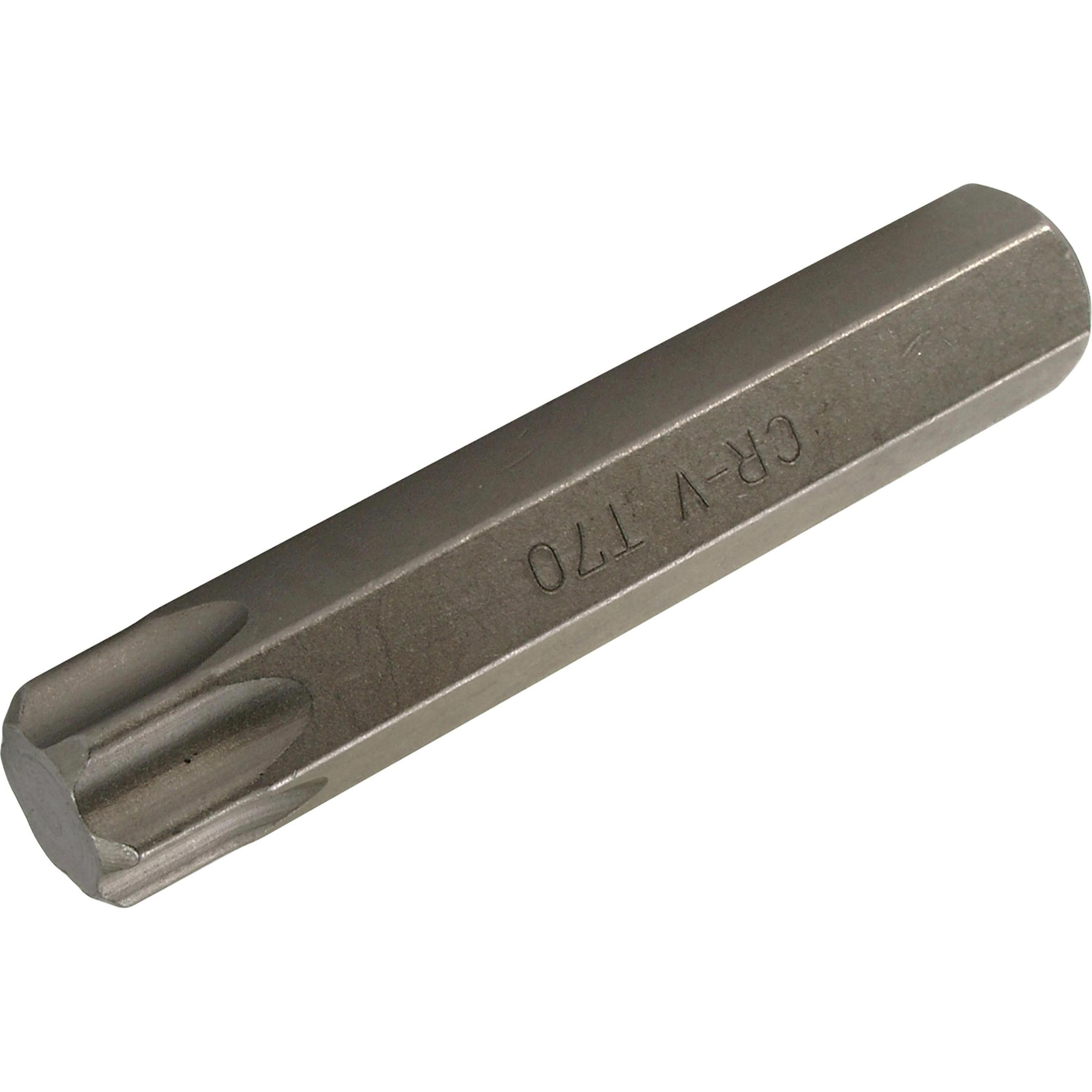 BGS, Bits, Bit Länge 80 mm Antrieb Aussensechskant 14 mm T-Profil (für Torx) T70 (14 mm)