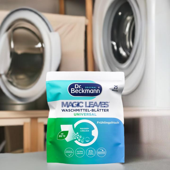 Actual product image Dr. Beckmann Magic leaves (25 Washing cycles, Washing powder)