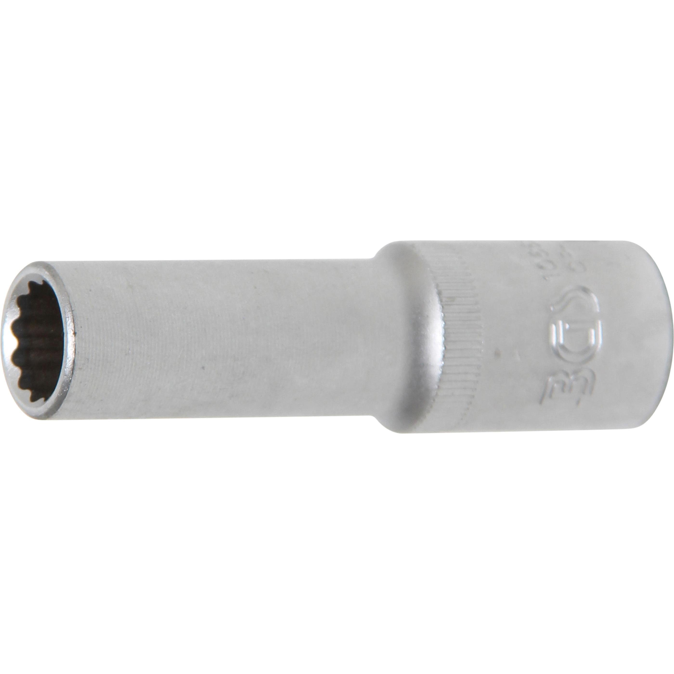 BGS, Steckschlüssel + Stecknuss, Steckschlüssel-Einsatz Zwölfkant, tief Antrieb Innenvierkant 12,5 mm (1/2") SW 12 mm (1...