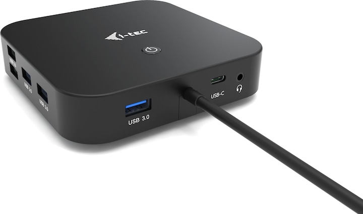 i-tec Dual DP USB-C Power Delivery 4k Dock (USB-C, 3 Ports)
