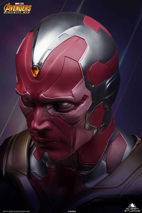 Actual product image Queen Studios Avengers Infinity War buste 1/1 Vision 66 cm
