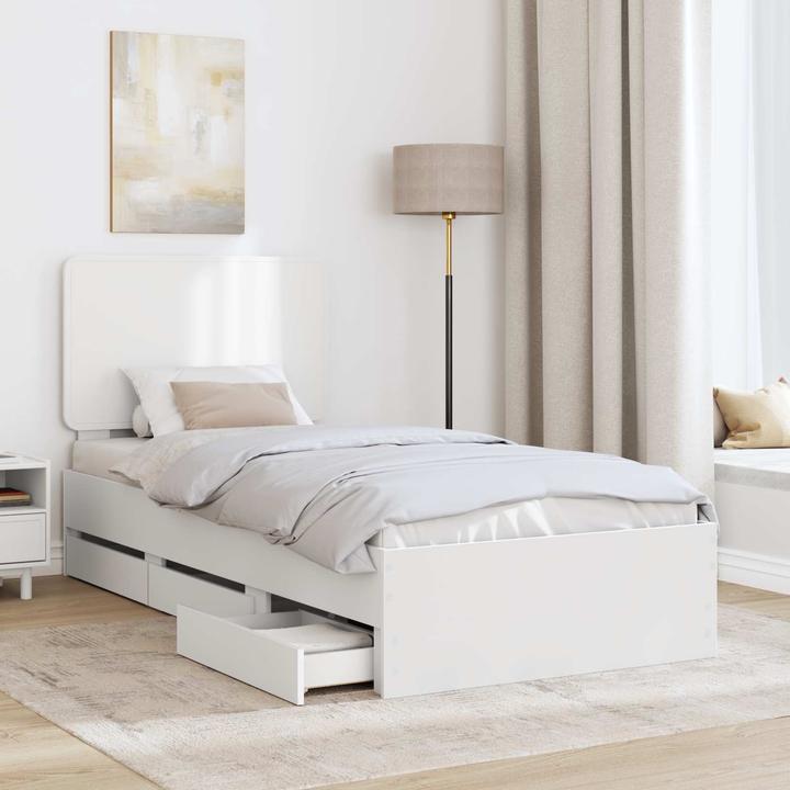 Actual product image vidaXL Moderner Bettrahmen (100 x 200 cm)