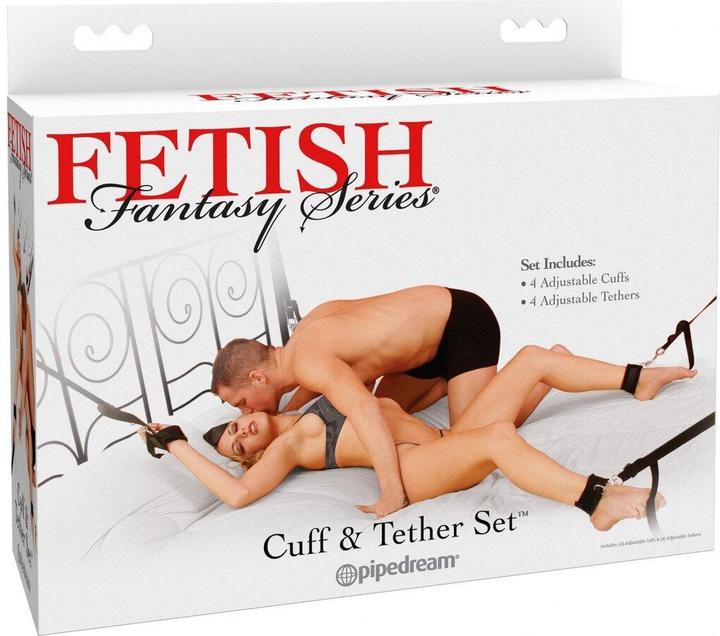 Actual product image Shots Fantasy Cuff & Tether Set