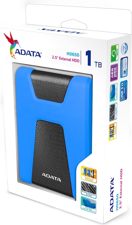 Image du produit Adata DashDrive Durable HD650 (1 To)