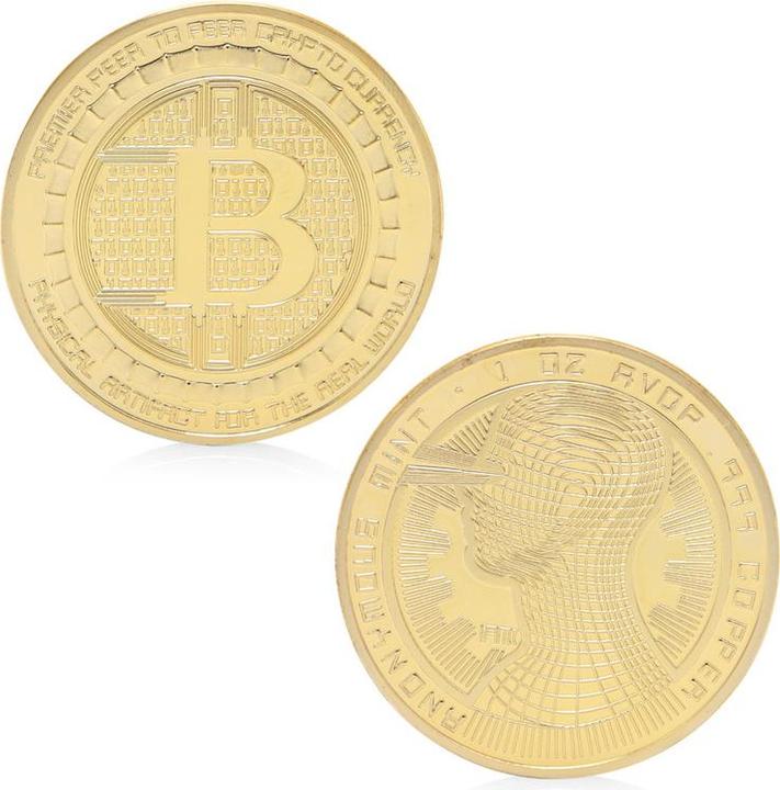 Immagine prodotto JTI BitCoin placcati in oro