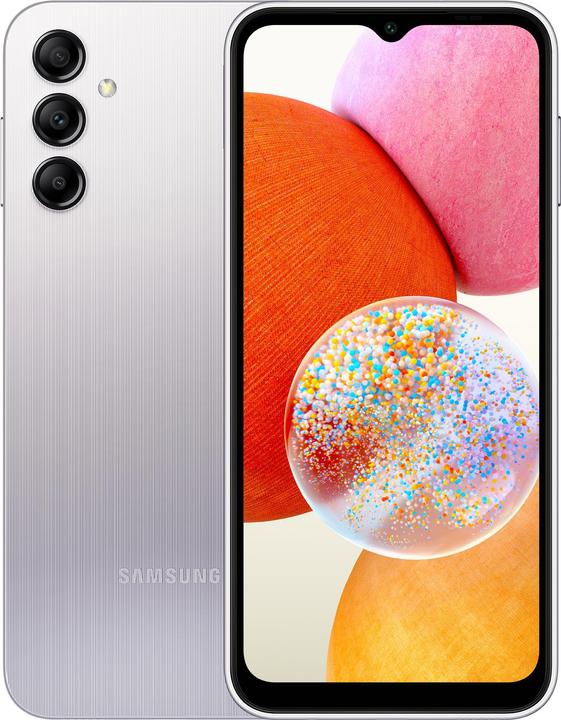 Actual product image TIM Samsung Galaxy A14 (64 GB, Silver, 6.60", Dual SIM, 4G)
