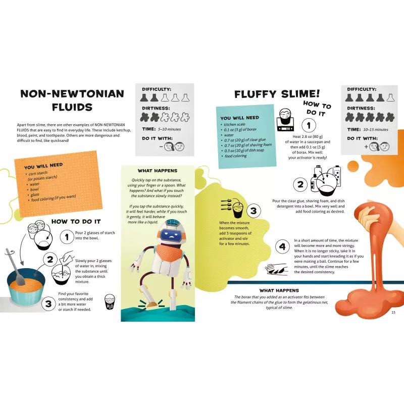 Thumbnail - Experimente & Spass: Die Chemie der ekelhaften Dinge, Kinderbücher von Mattia Crivellini, Rossella Trionfetti