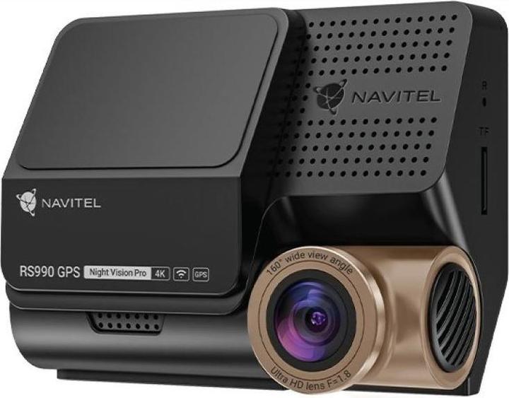 Produktbild Navitel GPS-Videorekorder | RS990 | IPS-Display 3" | GPS (Satellit) | Inklusive Karten (Eingebautes Display, Eingebautes Mikrofon, GPS-Empfänger, Full HD)