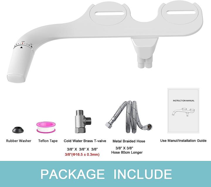 Actual product image Withlent Bidet-Aufsatz für Toilette