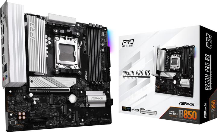 AsRock B850M Pro RS (AM5, AMD B850, Micro ATX (mATX))