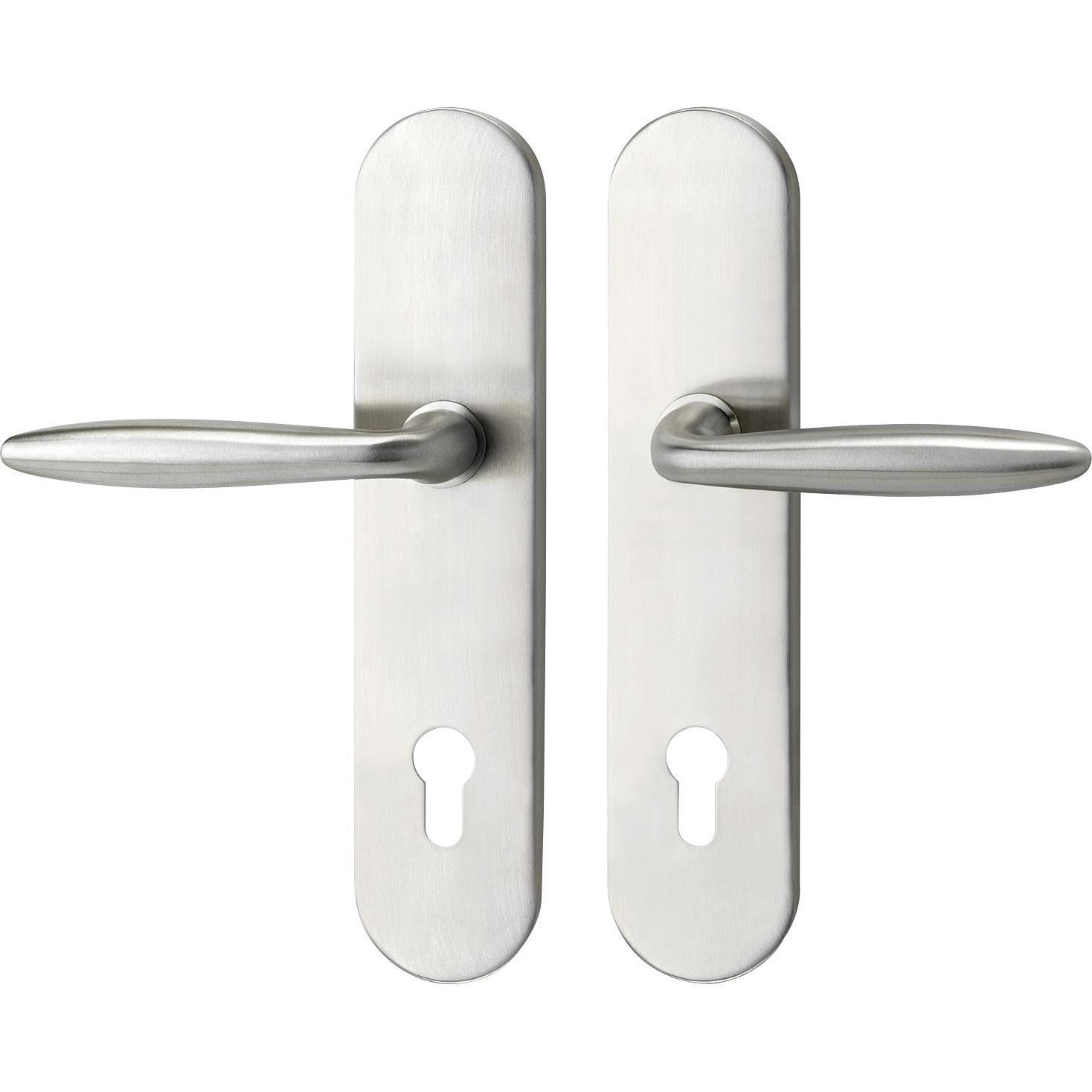 Marchesi, Türgriff + Fenstergriff, Türbeschlag Veronese PZ 88, höhe 16mm Ohne Kzs, Edelstahl matt (Türschild)