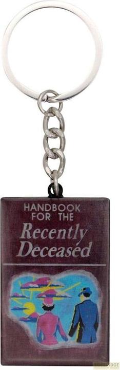 Actual product image Fanattik BEETLEJUICE - Handbook - Porte-clés Edition Limitée