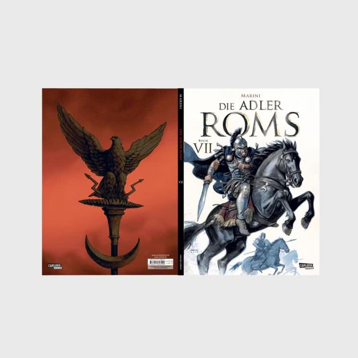 Actual product image The Eagles of Rome (Hardcover) 7: Book VII (German, Christiane Bartelsen, Enrico Marini, 2025)