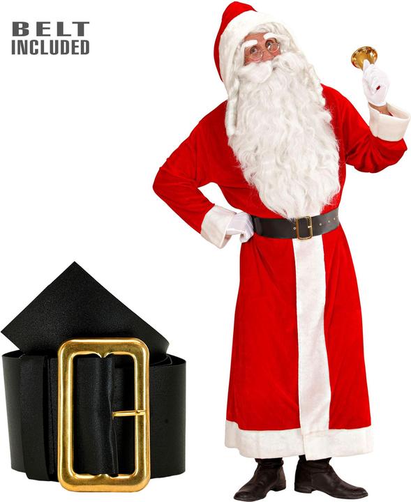 Actual product image Widmann Adult costume luxury velvet Father Christmas red size XXL (XXL)