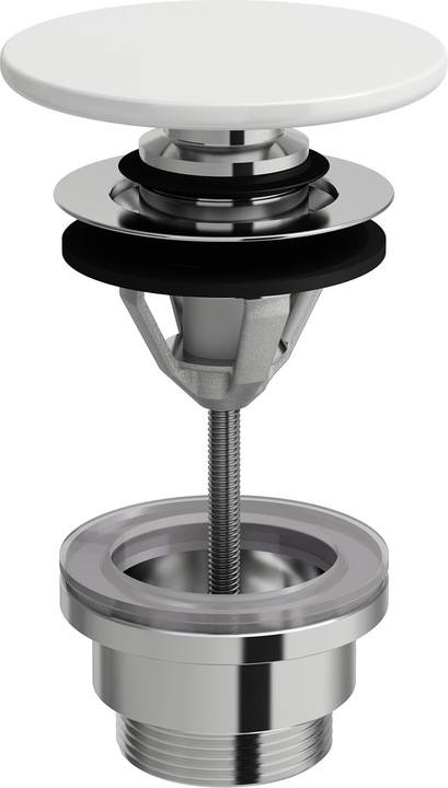 Laufen Ablaufventil, Push-Open, Saphirkeramik Abdeckung, H898192