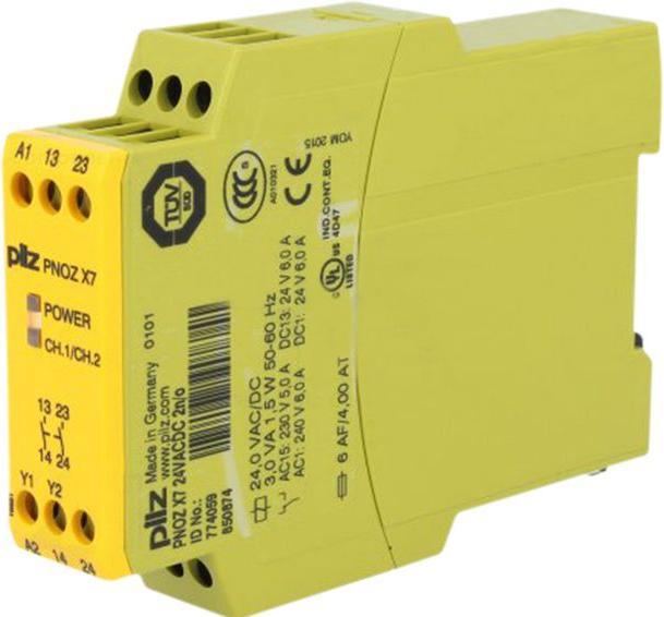 Immagine prodotto Pilz Relè sicurezza 24Vca/dc PNOZ X7