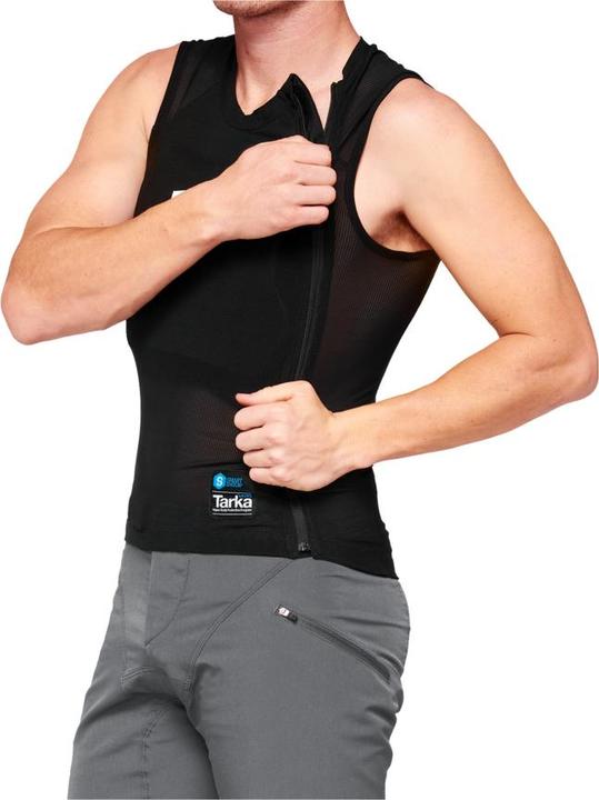 Produktbild 100% Tarka Protection Weste - black (XXL, Brustprotektor, Rückenprotektor, Einzelstück)