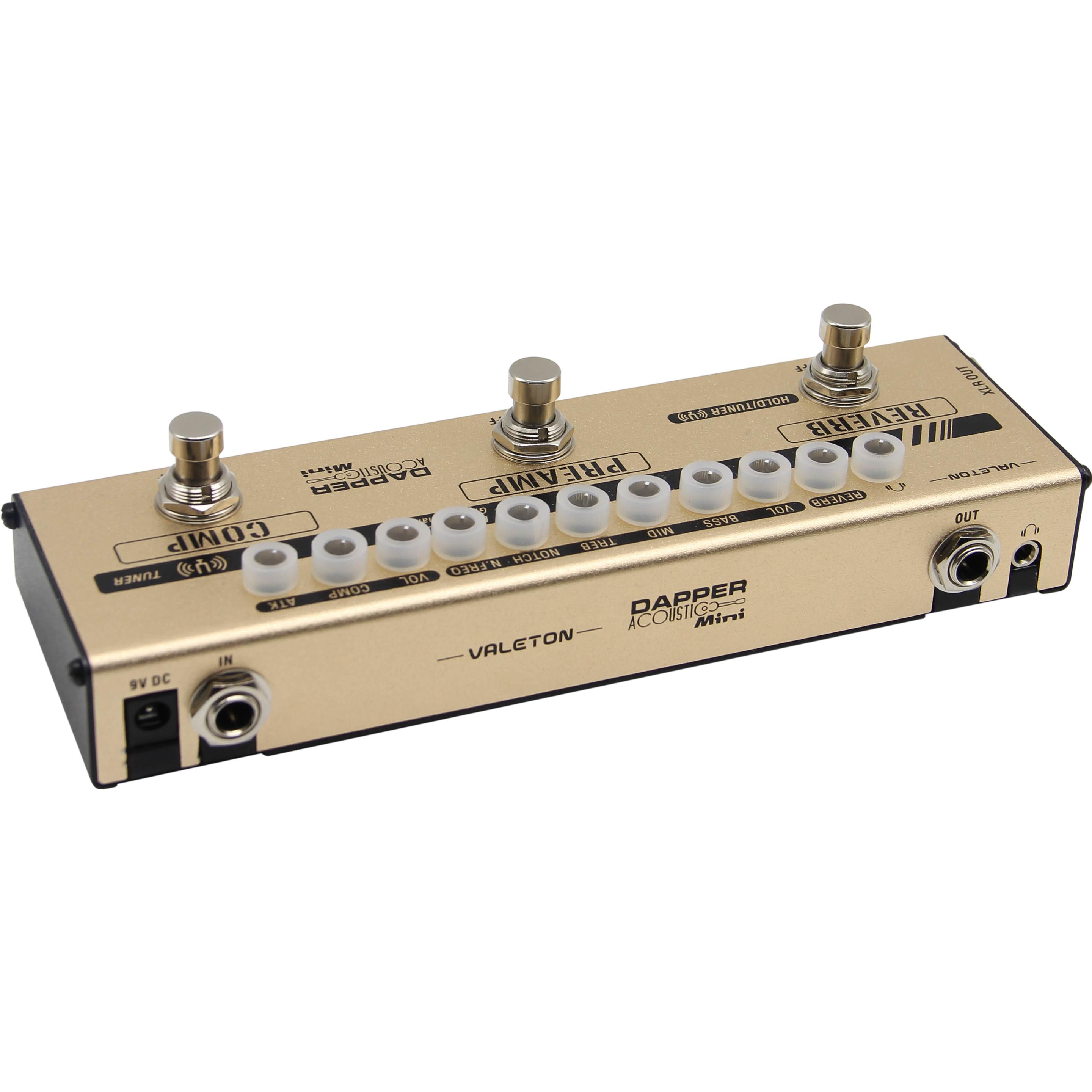 Thumbnail - Valeton Dapper Acoustic Mini, Effektpedal