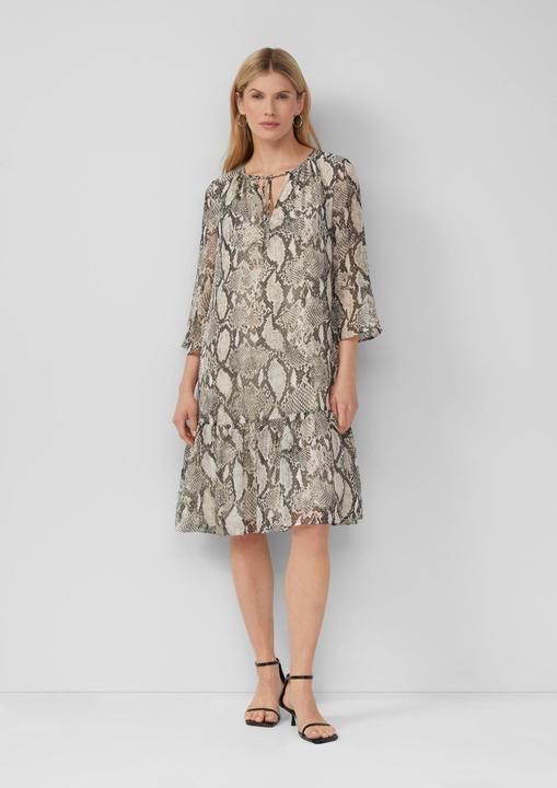 Image du produit s.Oliver Kleid Kleid mit Schlangen-Print und Viskosefutter (34)