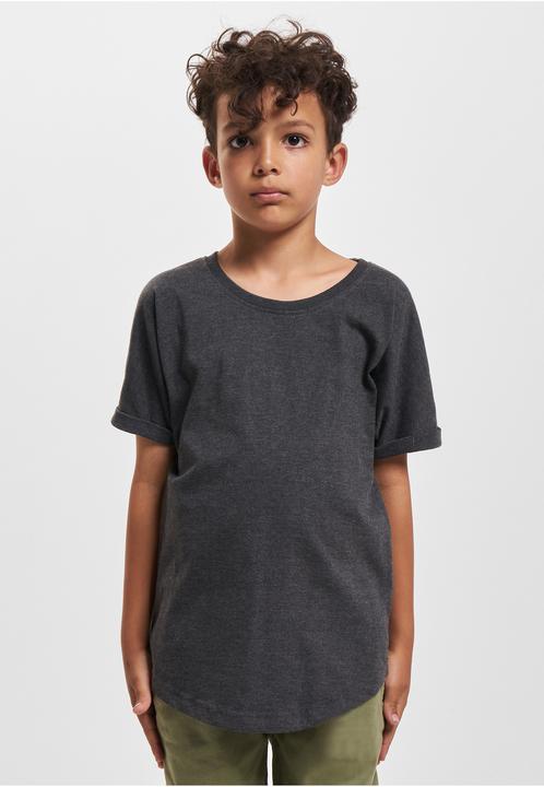 Produktbild Urban Classics Boys Long Shaped Turnup Tee (134, 140)