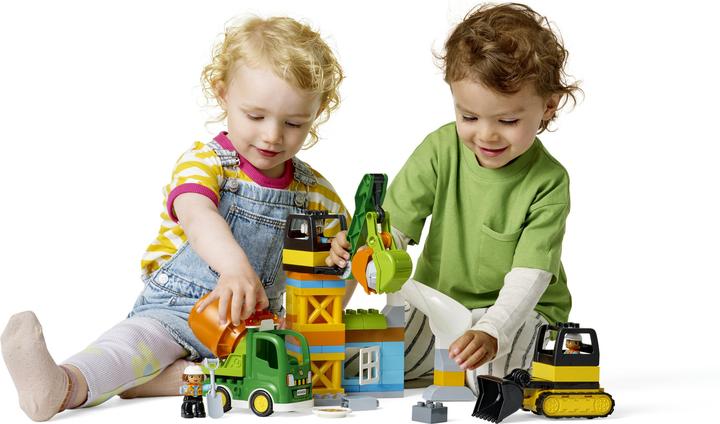 Produktbild LEGO Baustelle mit Baufahrzeugen (10990)