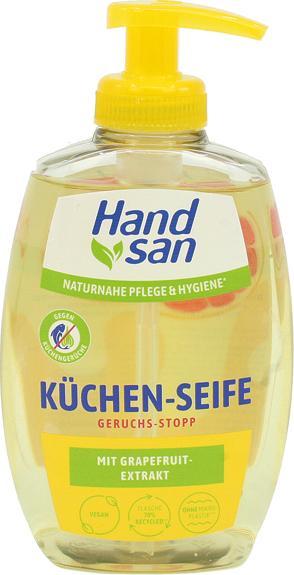 Handsan Flüssigseife 300ml Küchenseife (Flüssigseife)