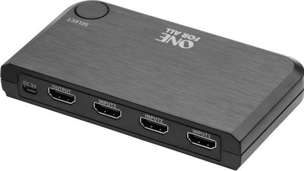 Produktbild One for All SV1632 4K HDMI Umschalter