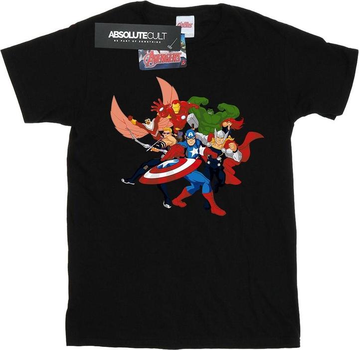 Produktbild Avengers Assemble Comic Team TShirt Mädchen (152, 158)