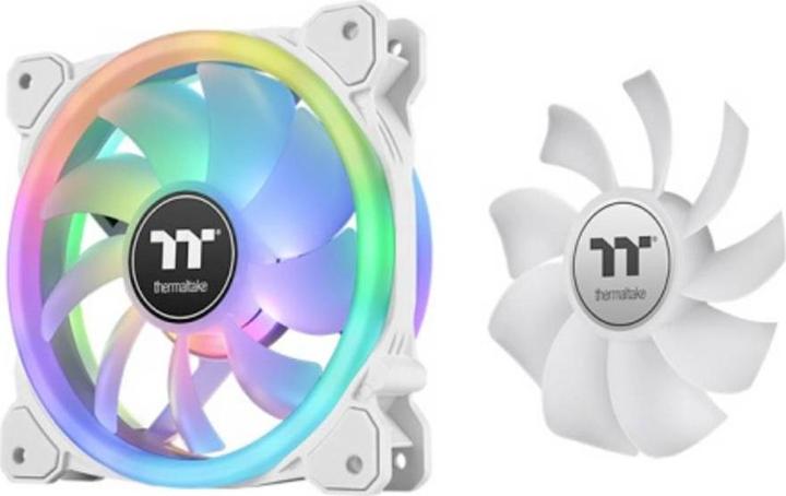 Actual product image Thermaltake TT SWAFAN 14 RGB Radiator Fan 3er wh CL-F146-PL14SW-A (140 mm, 3x)