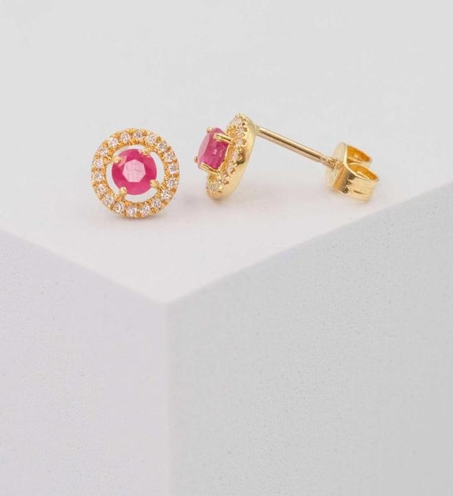 Produktbild Muau Ohrstecker (750/18K Rotgold)