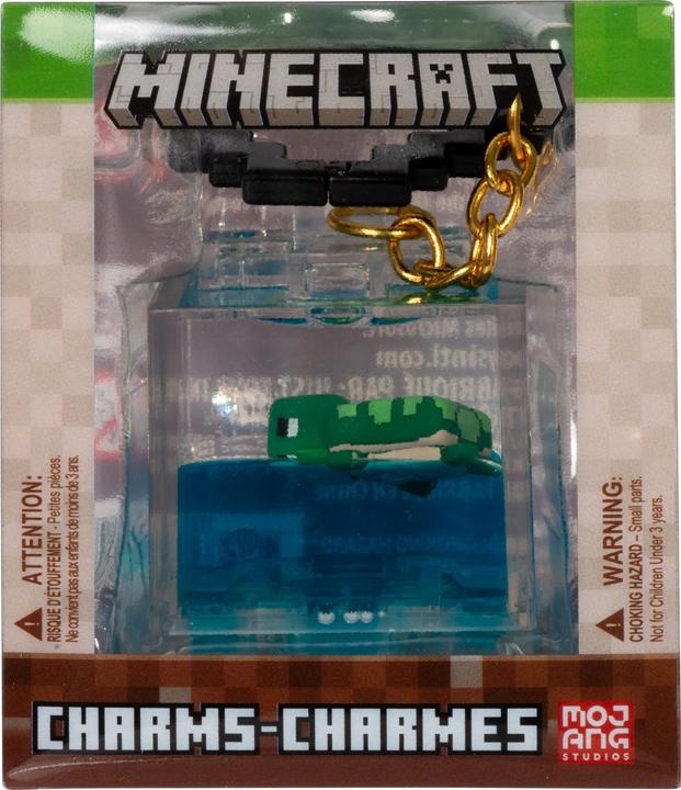 Actual product image Just Toys Minecraft Charms Keychain