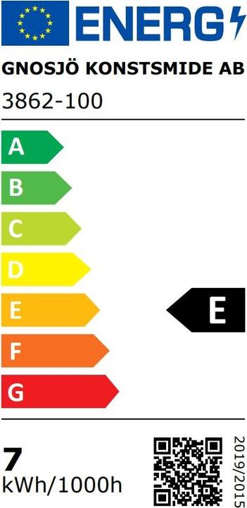 Energy Label Konstsmide 3862-100 Tufted light chain A (10.80 m)