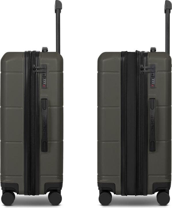 Produktbild Police 4 Rollen Trolley 64 cm mit Dehnfalte (63 l)